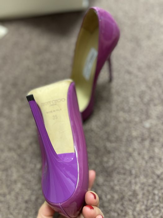 Pantofi Jimmy Choo Anouk originali cu toc inalt