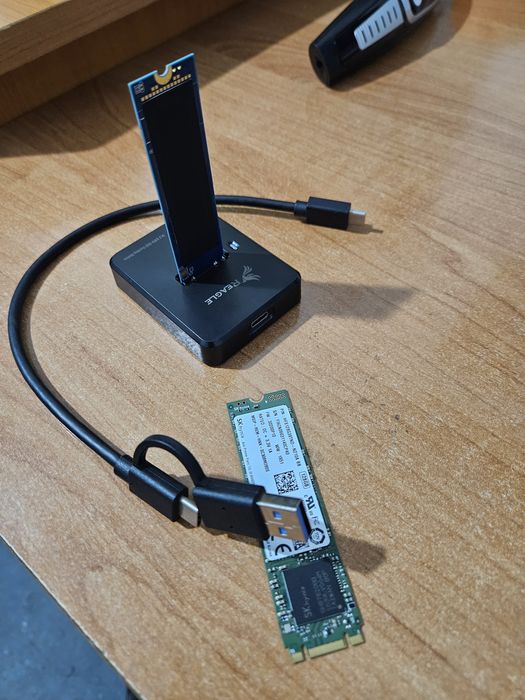 Adaptor USB la SSD M.2 Sata Type C tip HDD