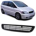 Решетка без емблема Опел Зафира А черна Тунинг Opel Zafira A 1999-2005