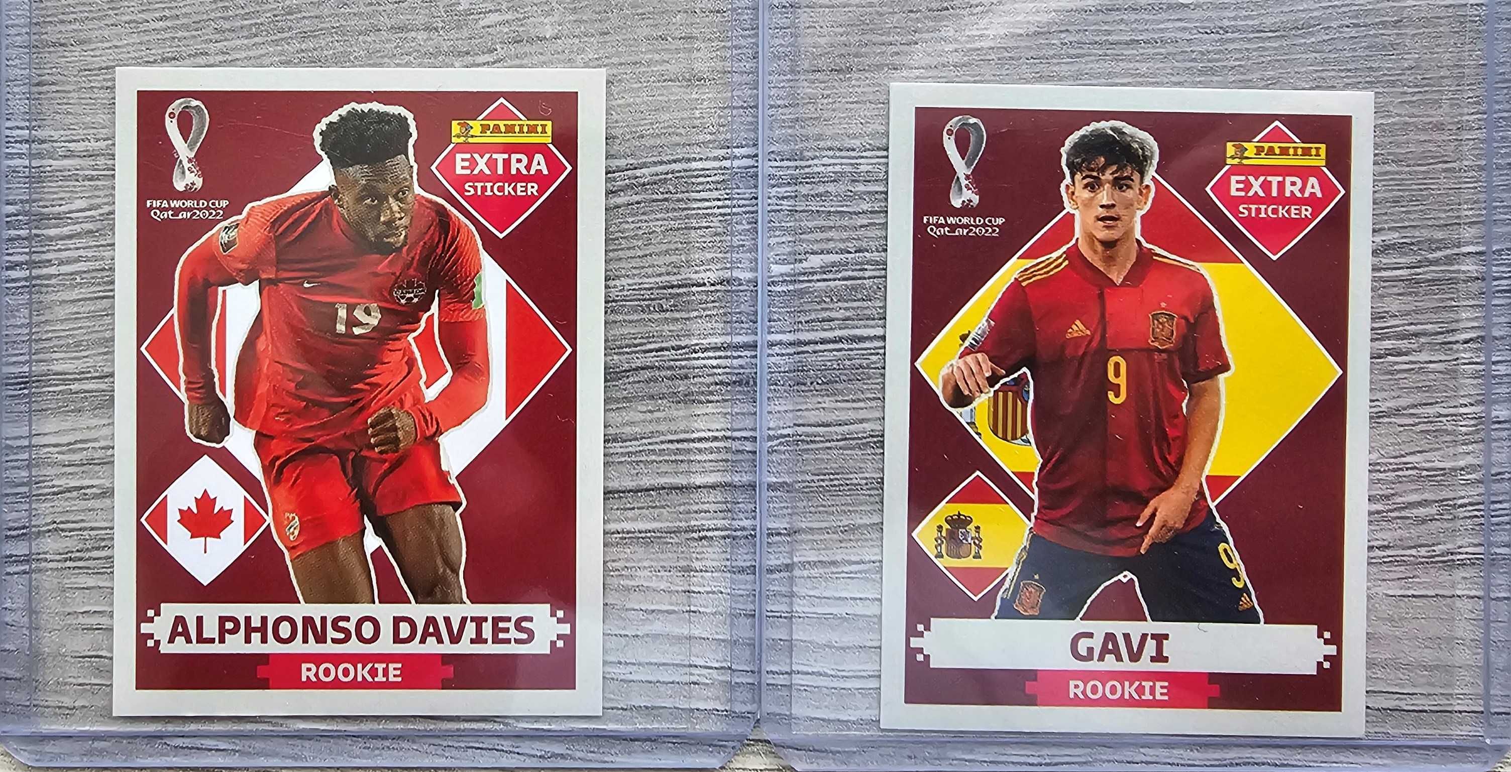 2 extra stickere Panini FIFA World Cup Qatar 2022 Base