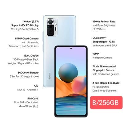 Redmi Not 10 pro 8/256 GB