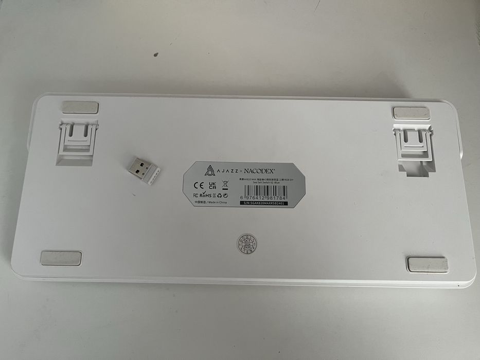 Клавиатура Ajazz AK820 Max голубой