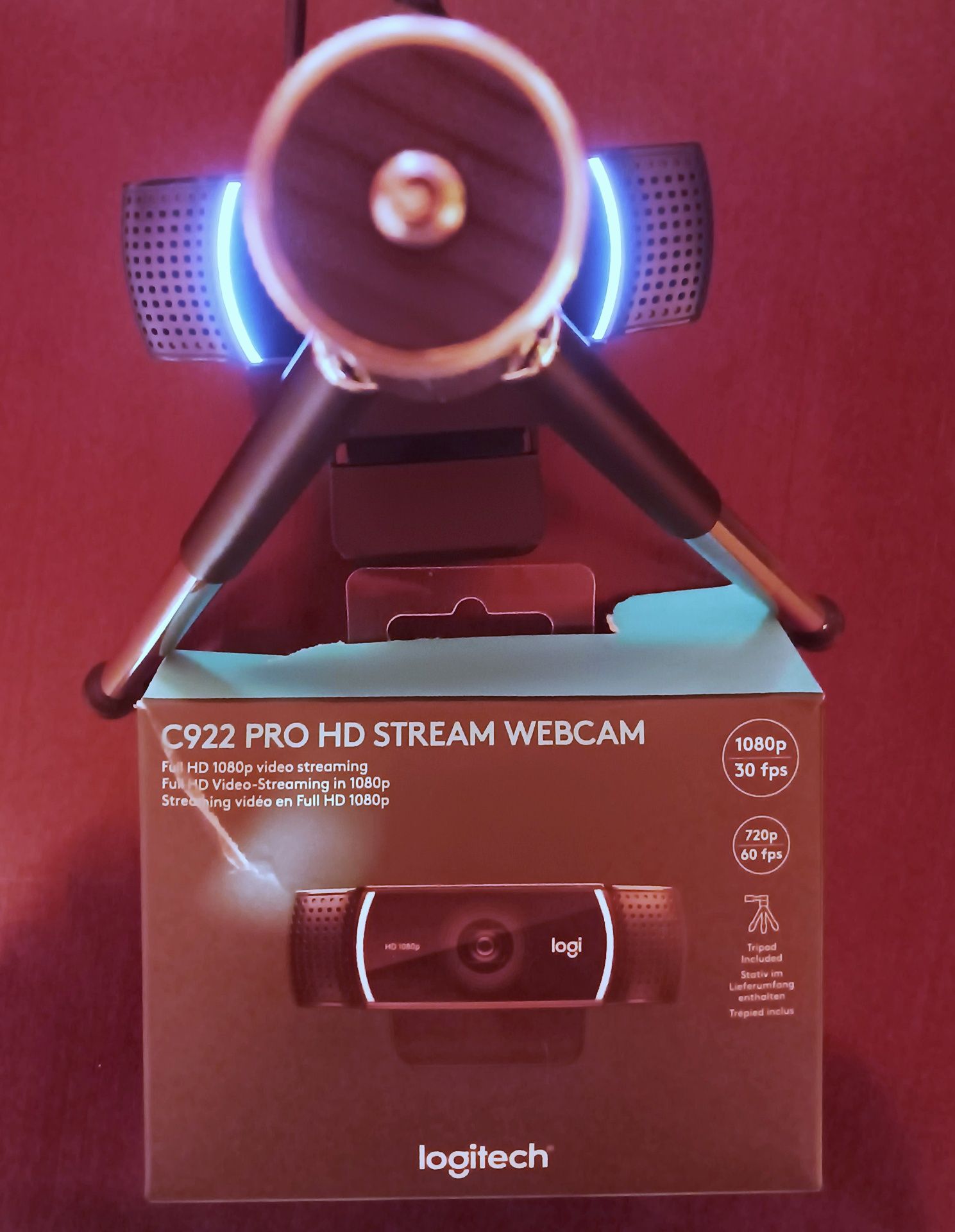 Cameră Web Logitech C922 Pro Stream
