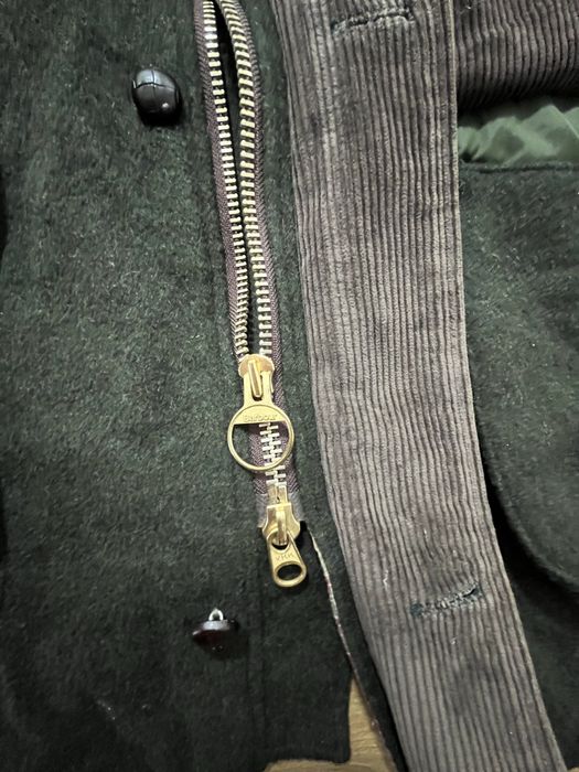 Barbour винтидж вълнена парка L-XL