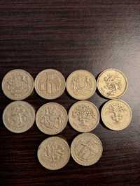 Monede 1 pound anglia