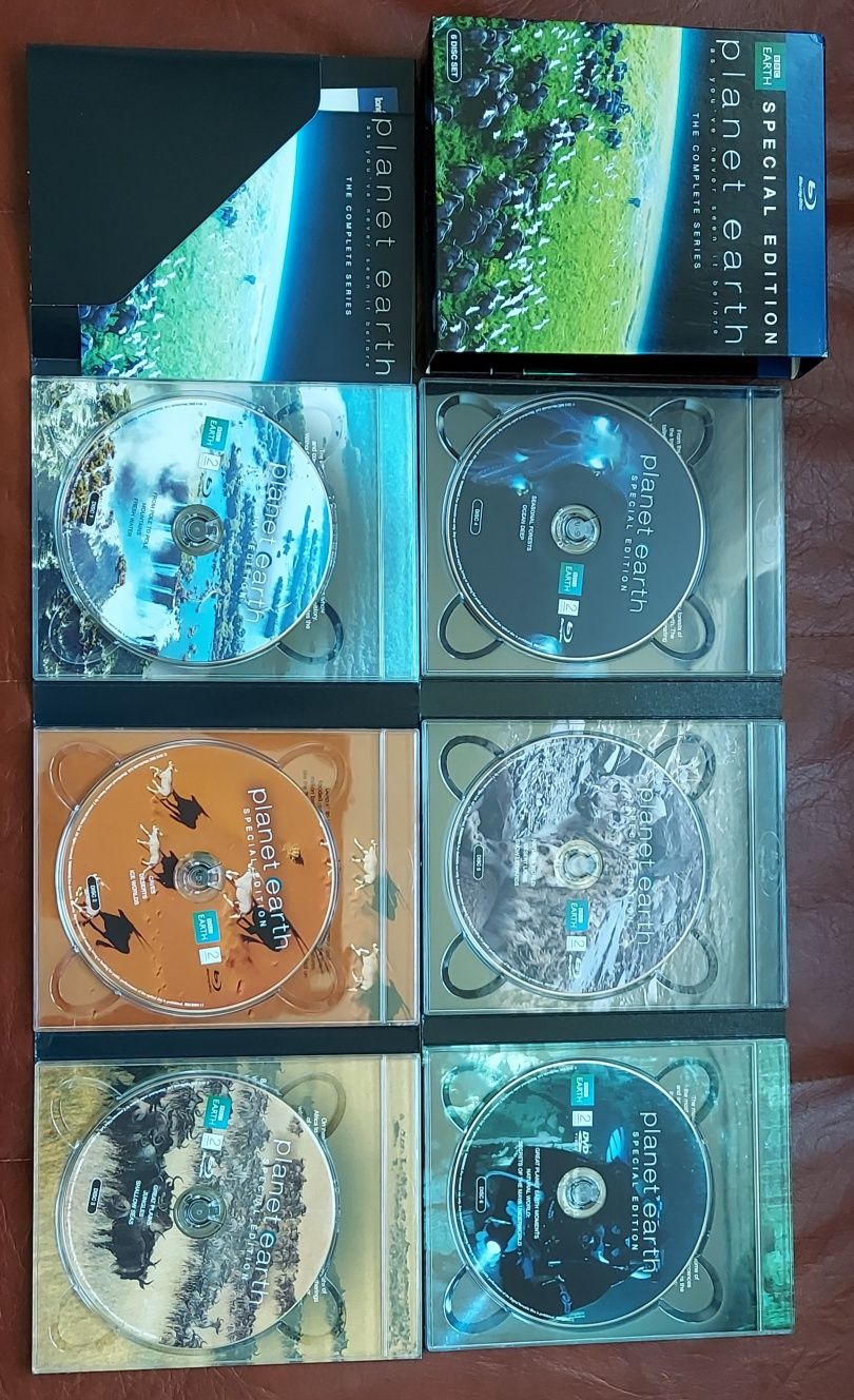 Bluray Planet Earth - Special Edition, Life - BBC - David Attenborough