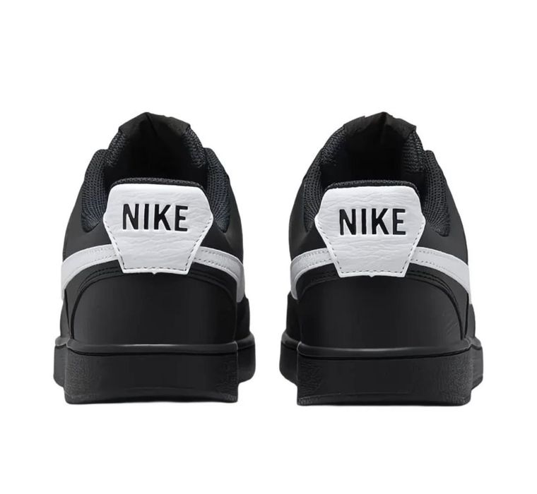 Кроссовки оригинальные Nike Court Vision черно белые на заказ