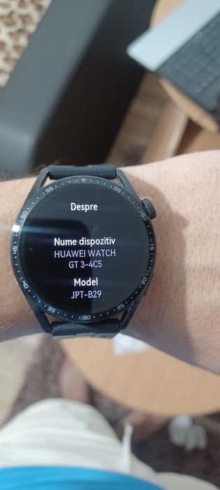 Huawei Watch GT 3 (46mm) – stare foarte bună, cu cutie și încărcător