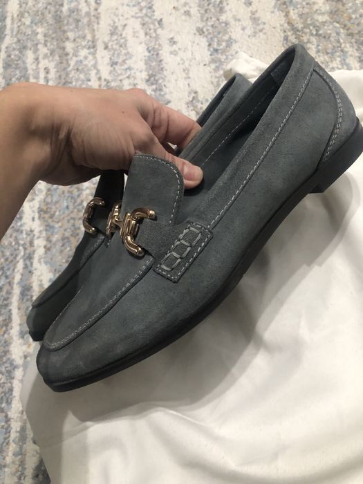 Mocasini piele zara 36