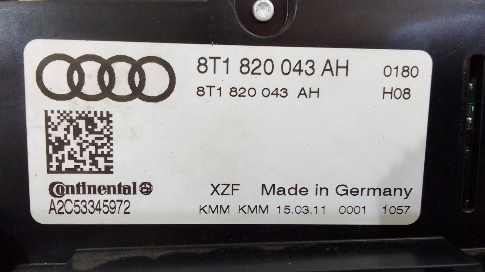 Панел климатроник Audi A4 B8 2011г.