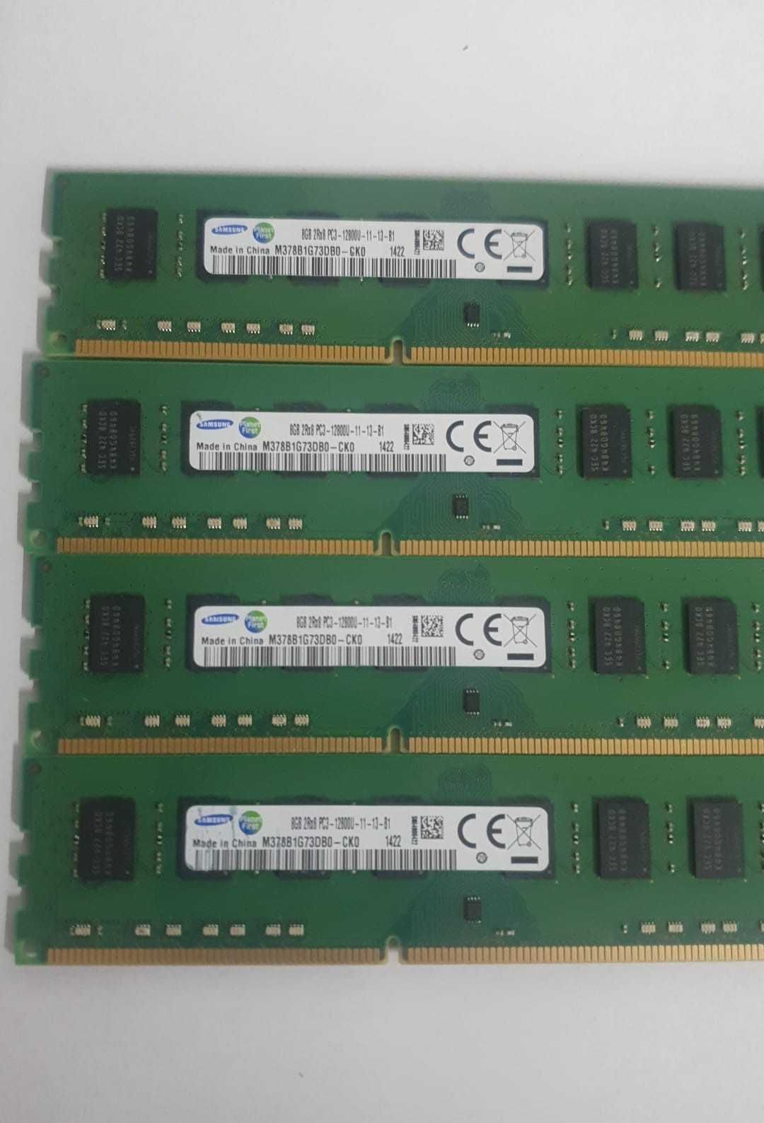 Kit Memorie 32GB DDR3 1600, Samsung, 4 x 8GB DDR3, pentru Calculator