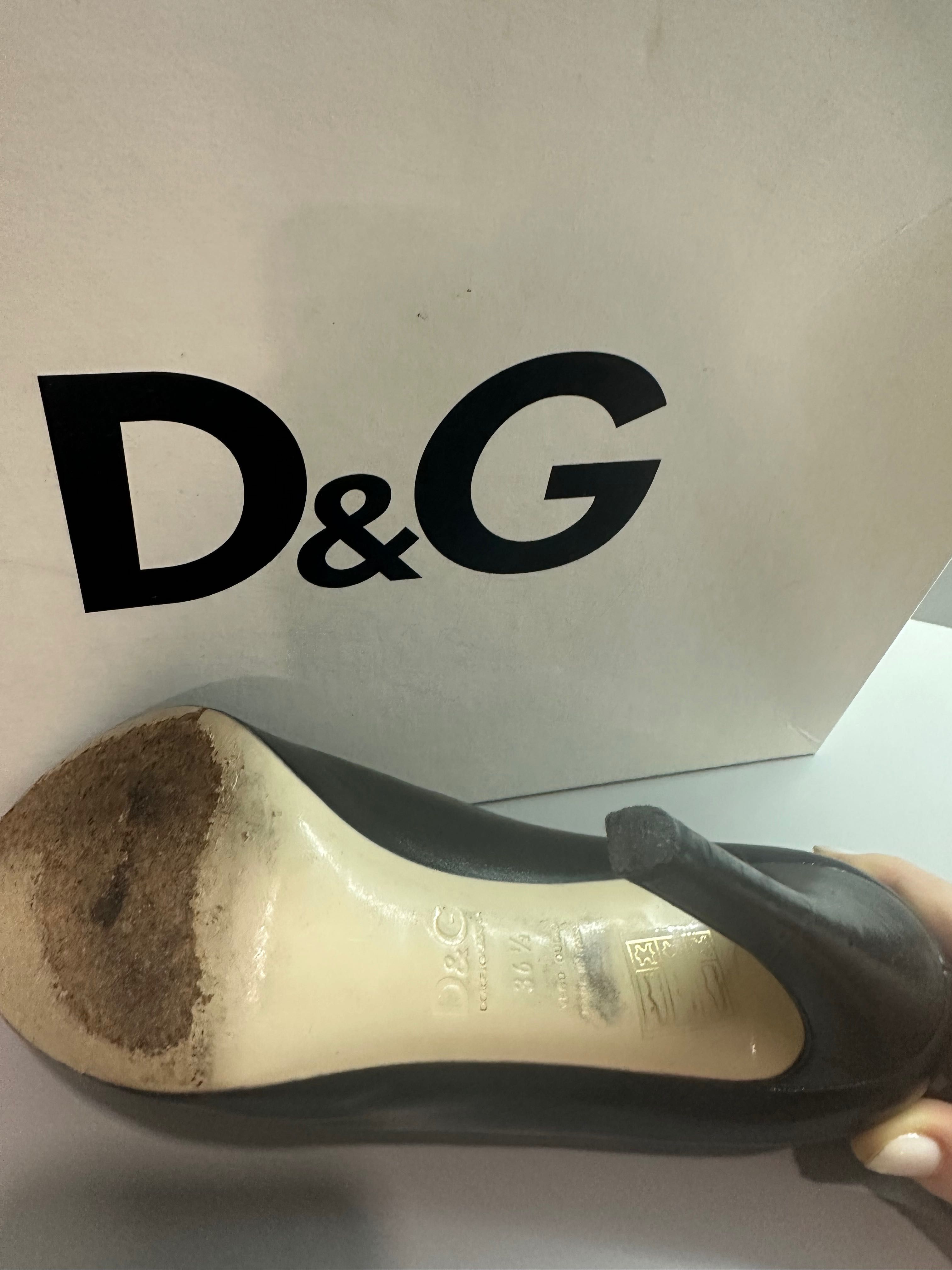 Оригинални дамски високи обувки D&G