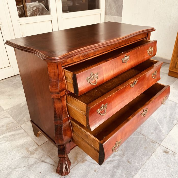 Античен немски скрин Romdura Stilmoebel-бароков стил,масивен и изискан