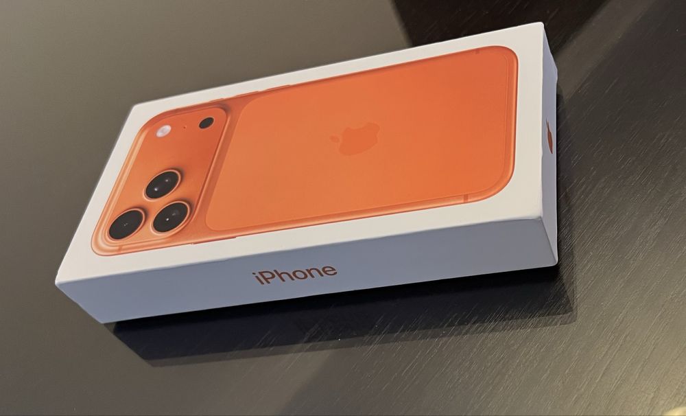 iPhone 17 PRO MAX 256GB 5G SIGILAT ! SiM ! Cosmic Orange Portocaliu