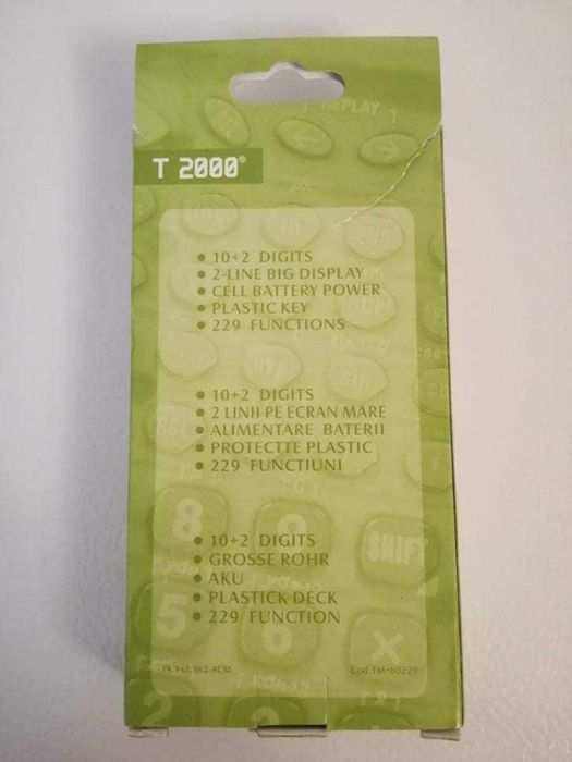 Calculator științific nou cu 229 de funcții matematice