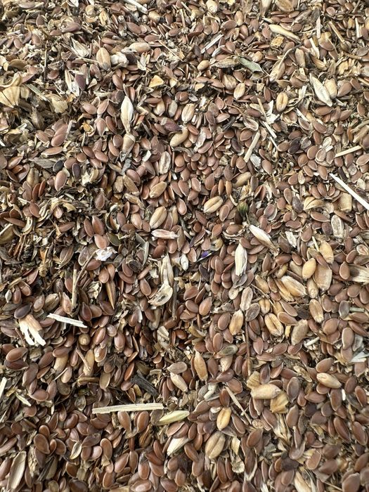 Отходы пшеницы и льна