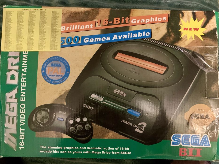 Игровая приставка Sega Mega Drive 2