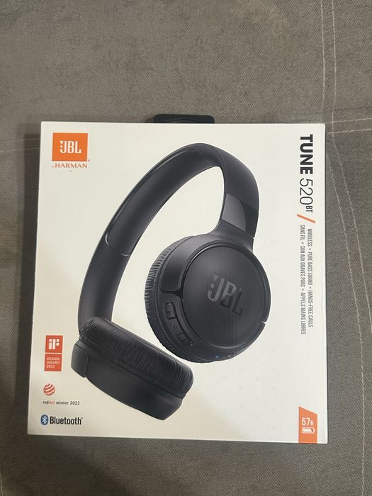 наушники jbl tune 520bt черный