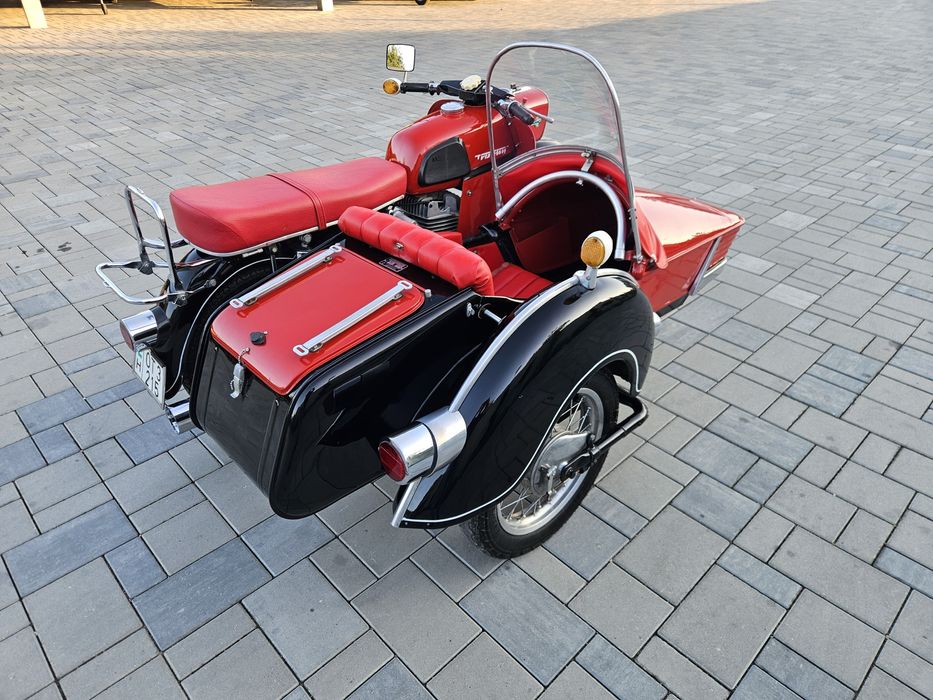 Motocicleta cu atas Mz trophy de lux 250 es/2,fabricate 1971