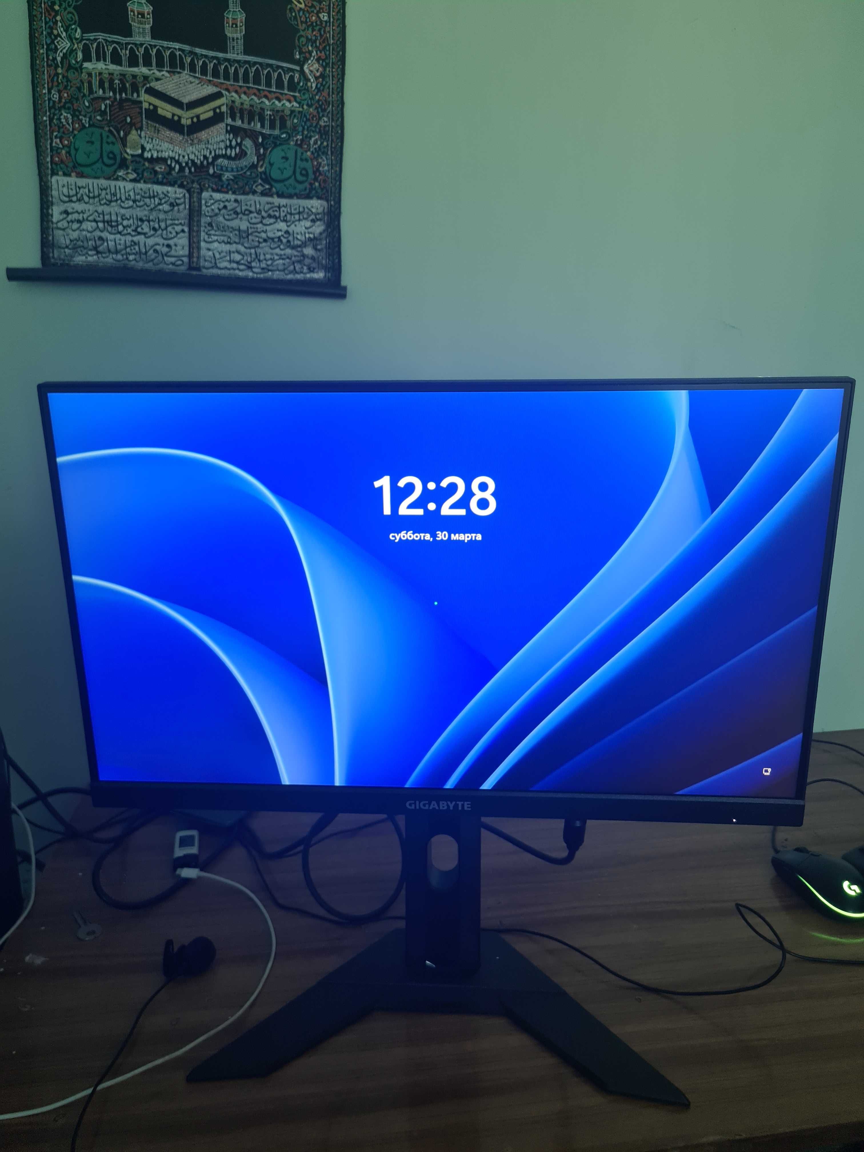 Монитор игровой 24" 180hz 1ms full hd hdr10+ 8 bit IPS