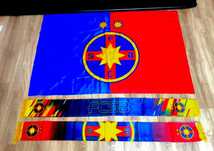 Steag FCSB 90 x 150 cm Sau Eșarfă FCSB preț pe bucata