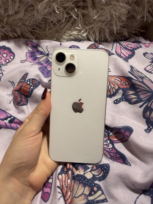 Iphone 13 Alb 128GB + folii + huse