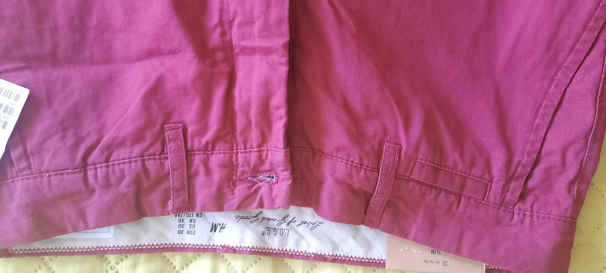 Pantaloni chino H&M model slim fit marimea 30