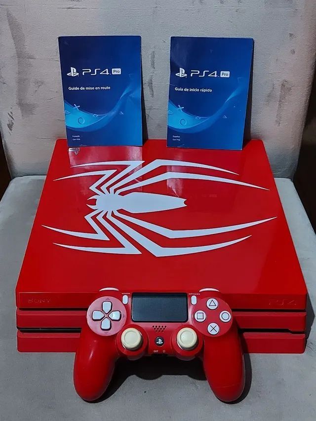 PS4 PRO Spider Limmited + игри