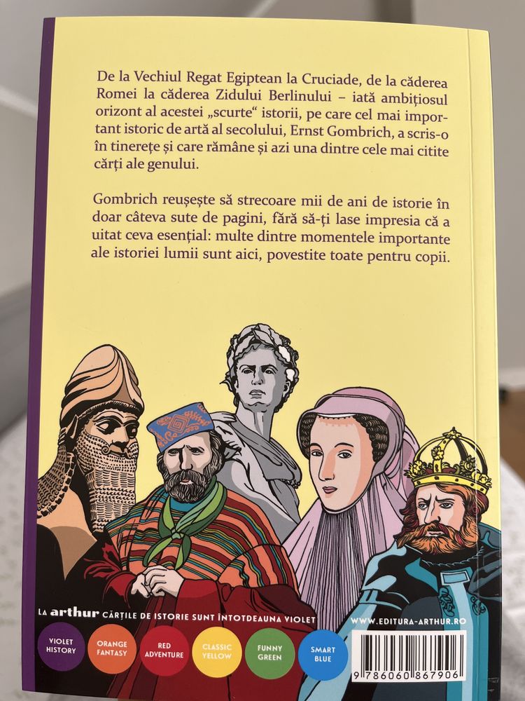O scurta istorie a lumii de Ernst H. Gombrich