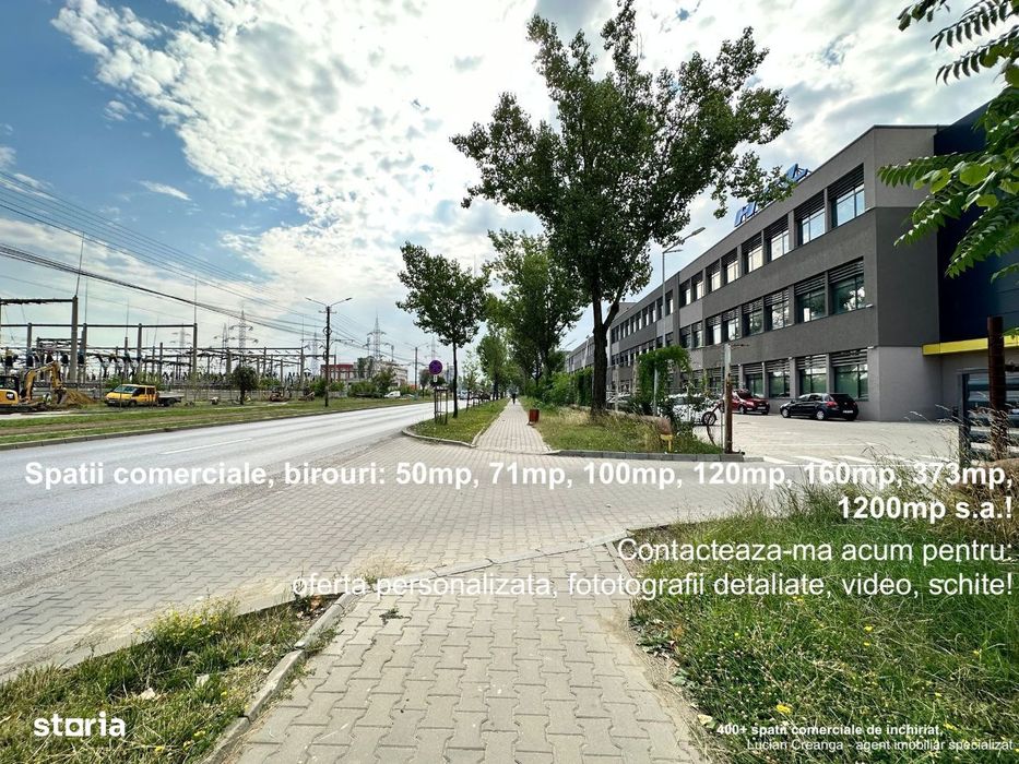 Spatiu comercial, birouri, de la 50mp la 1200mp, zona Carrefour