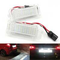 Lampi numar LED Ford Fiesta, Focus, Mondeo, Kuga, C-Max, S-Max, Jaguar