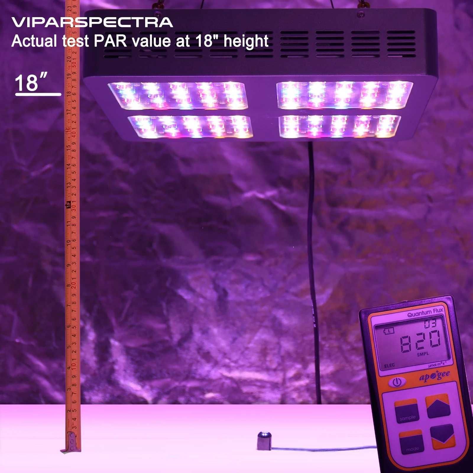 VIPARSPECTRA LED лампа за отглеждане на зеленчуци и цветя на в-ки етап