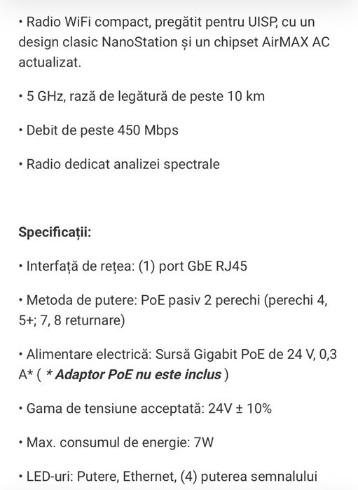 Acces Point Ubiquiti Loco5AC