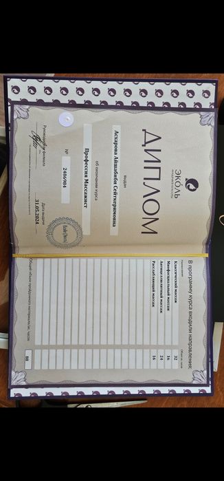 Массаж на дому час 10 000