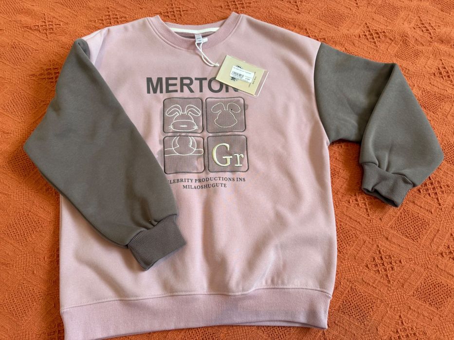 Теплый свитшот на девочку