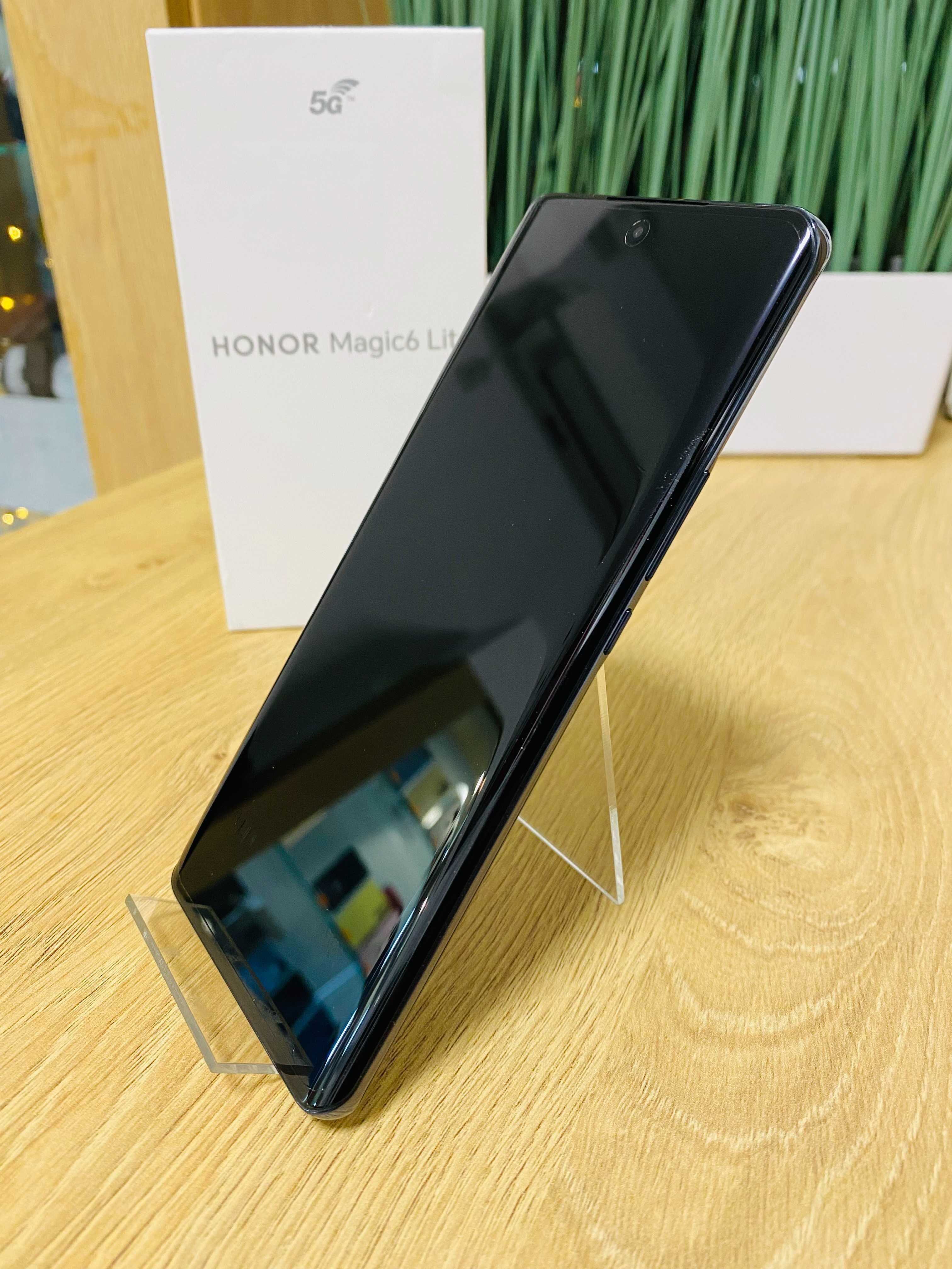 ЧИСТО НОВ !!! HONOR Magic6 Lite 5G, 8/256GB, Midnight Black, ЗОРА
