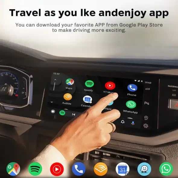 MMB Mini кабелен към безжичен Bluetooth WiFi Carplay адаптер