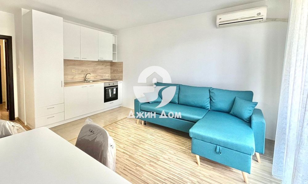 Просторен двустаен апартамент с ГЛЕДКА МОРЕ, с. Равда