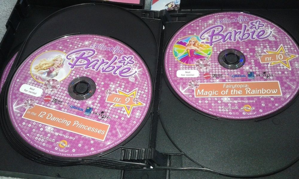 Colectie Completa DVD-uri cu Barbie 36 Filme Dublate in limaba romana