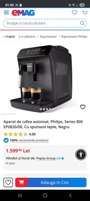 Espressor automat
