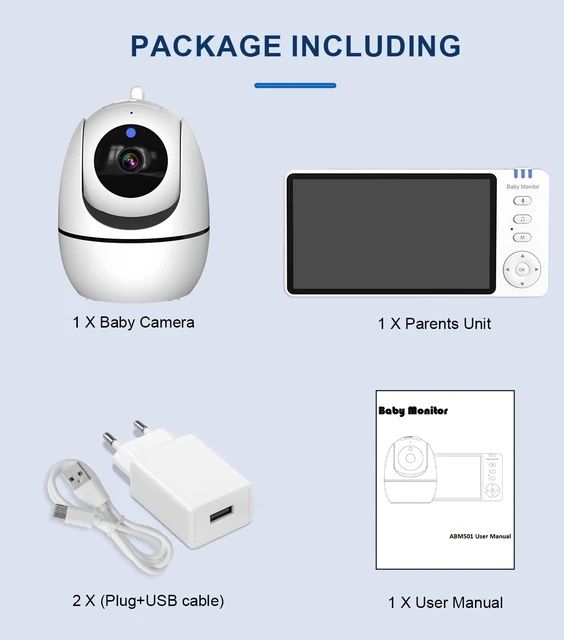 Camera supraveghere Baby monitor digital 5 inch Wireless supraveghere