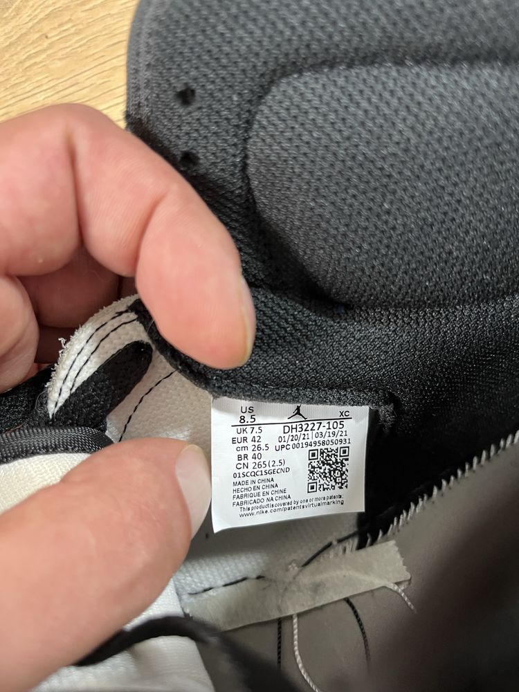 Air Jordan 1 High OG Fragment Design x Travis Scott размер 42