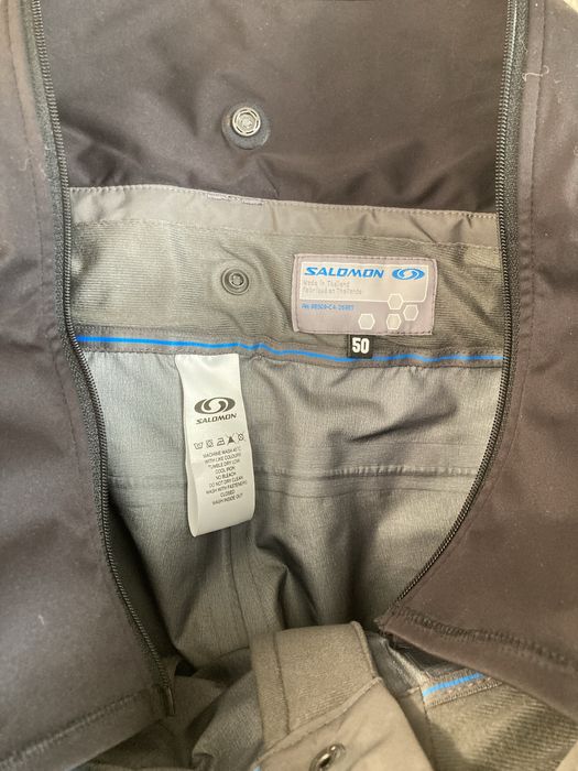 Pantaloni Salomon M goretex ski placa munte