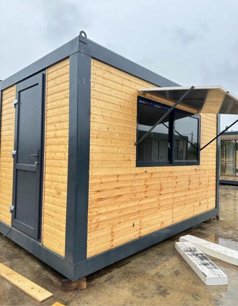 Container fastfood vitrina modular POZE REALE