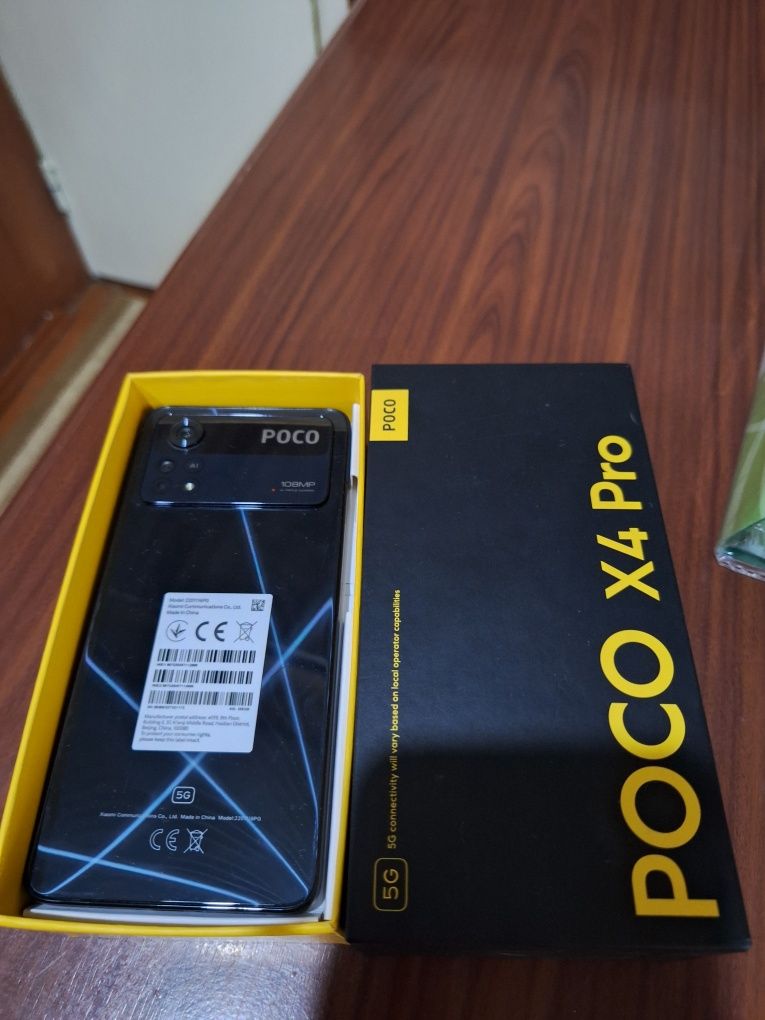 Poco X4 Pro 8+8/256GB 5G Black идеал холатда!
