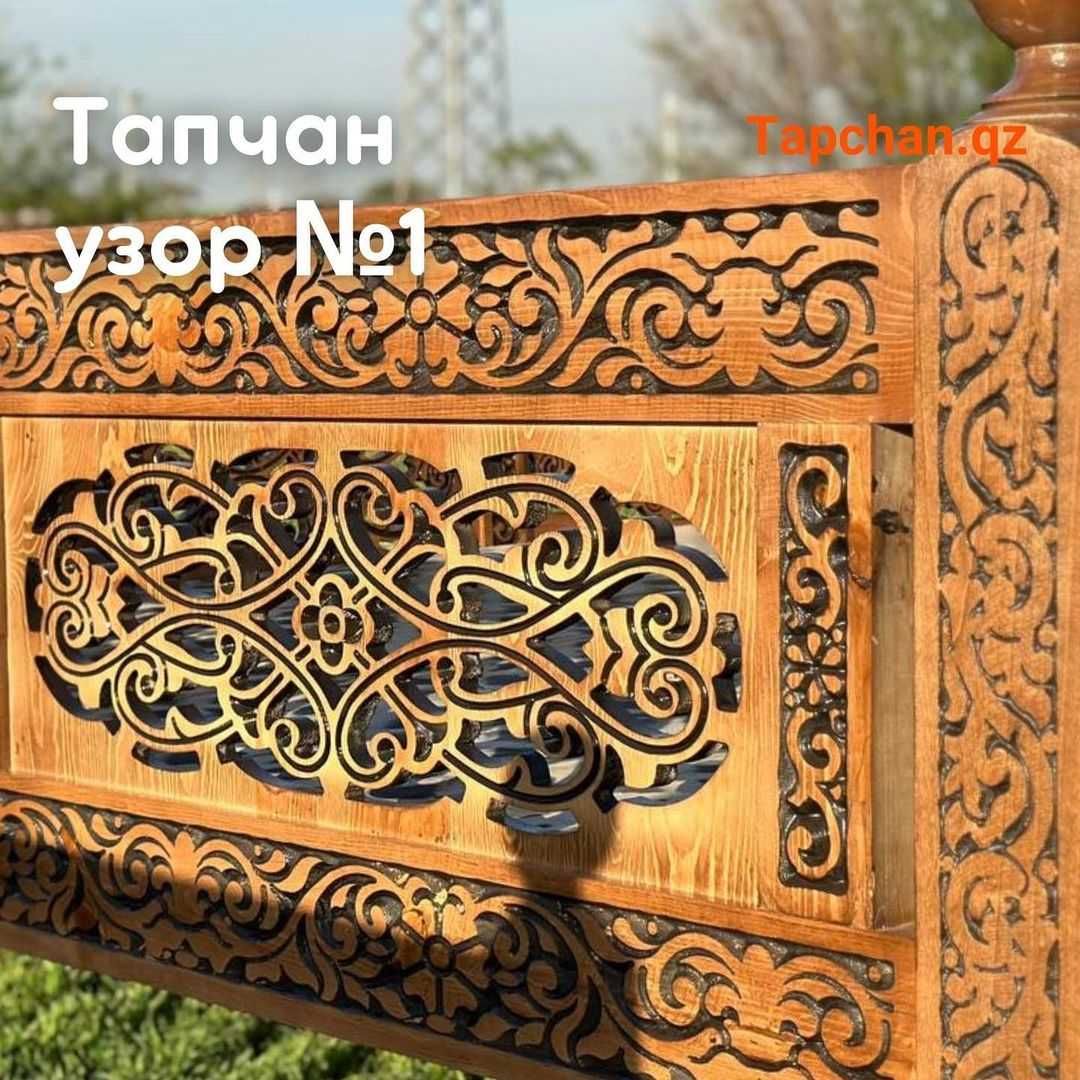 Стол для дачи Шымкент Топчан с крышей Беседка тапчан Кафе Тапшан
