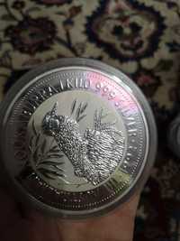 Moneda de 1 kg argint