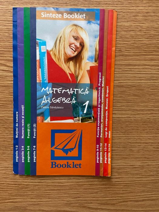 Broșură cu formule pt BAC matematica-algebra