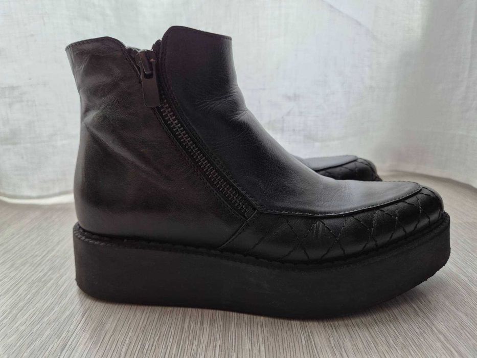 Ghete Musette piele naturala, fara defecte