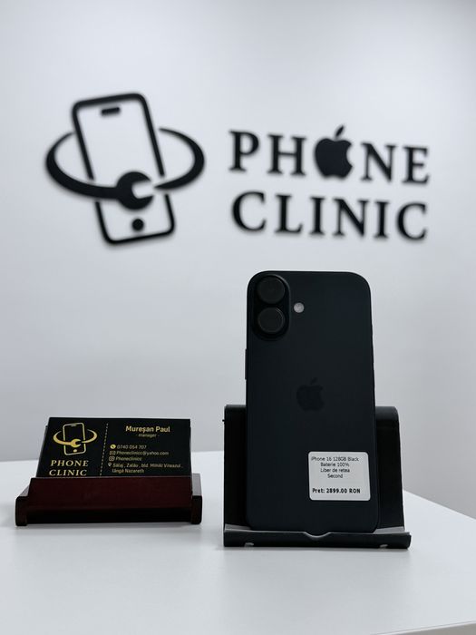 iPhone 16 128GB Black